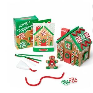 Melissa and Doug interactive gingerbread house set new in box